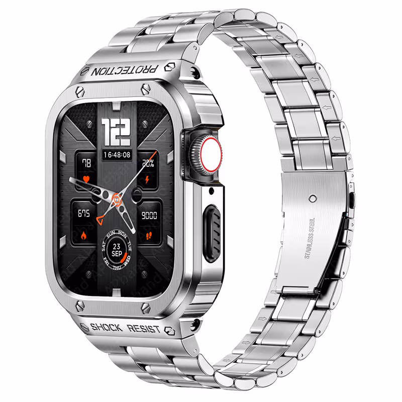 Silver - Stainless steel