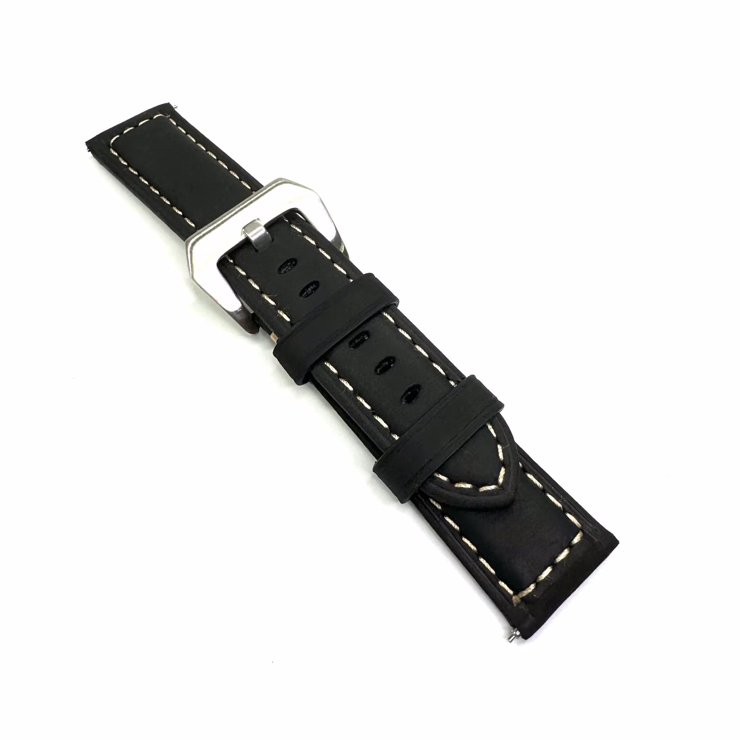 Black - silver buckle