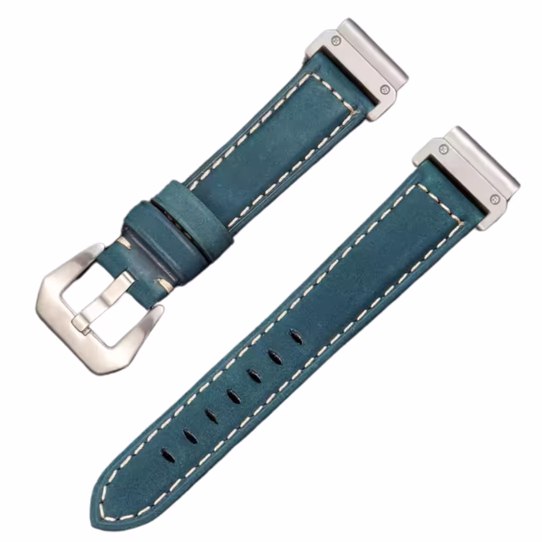 Blue - silver buckle