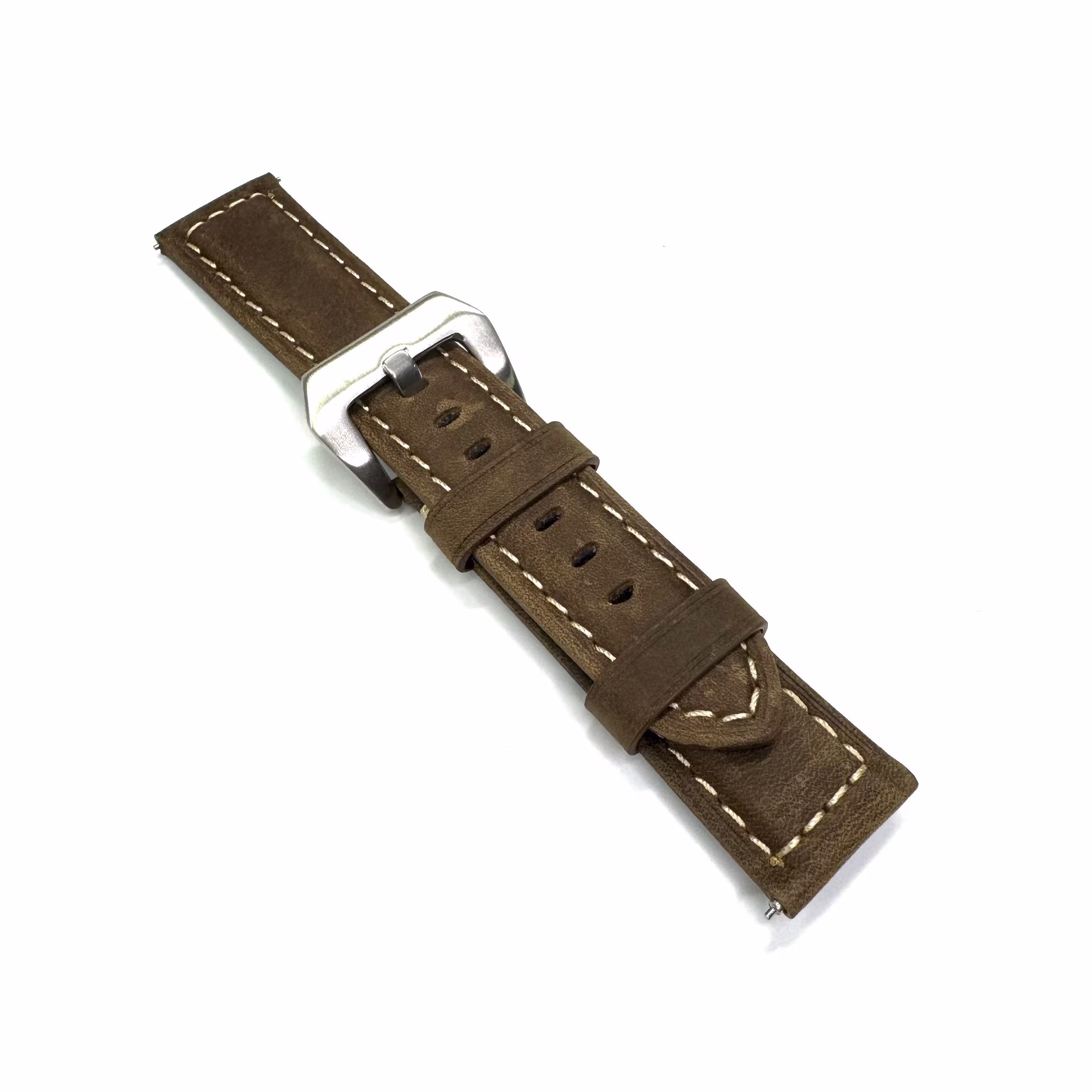 Brown - silver buckle
