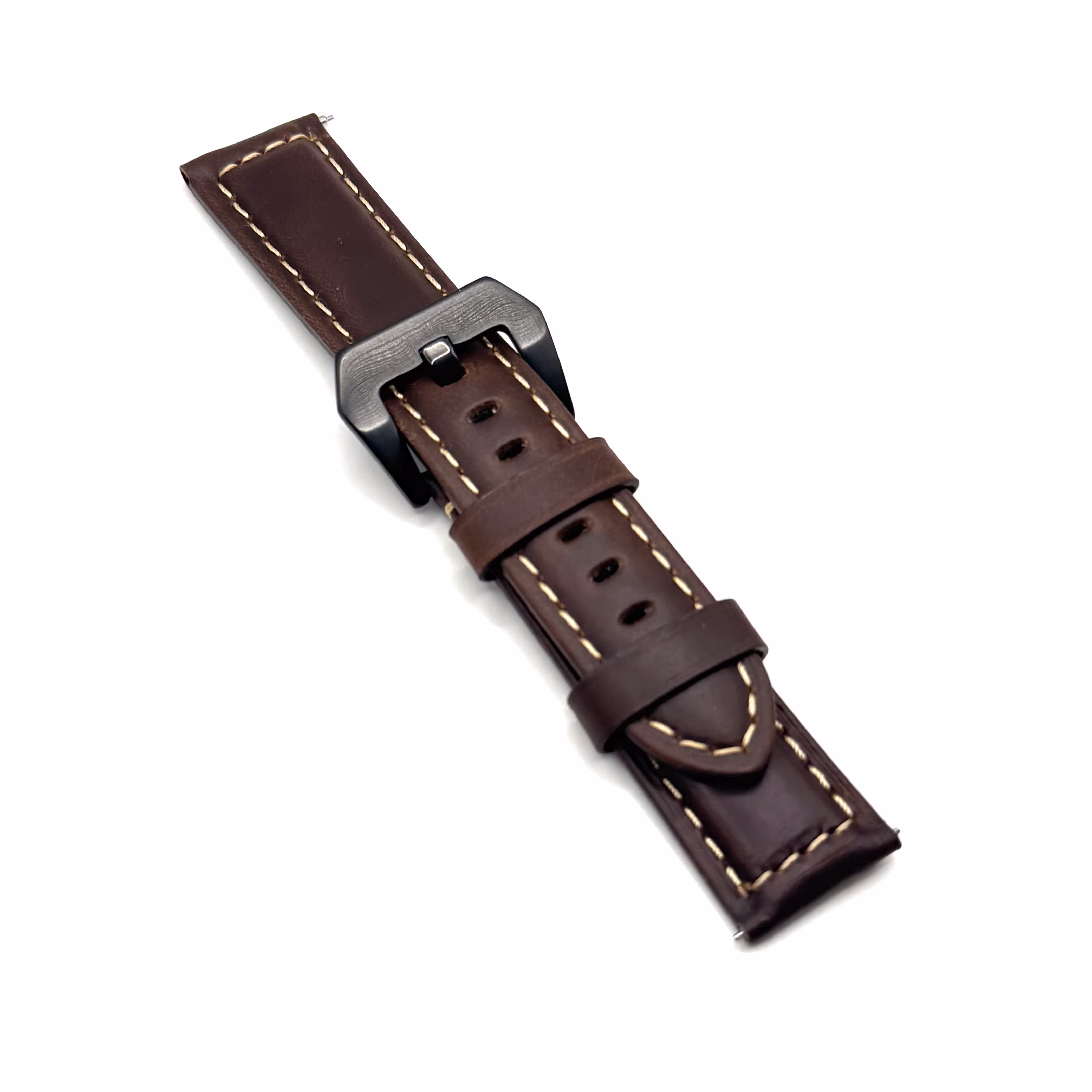 Dark brown - black buckle