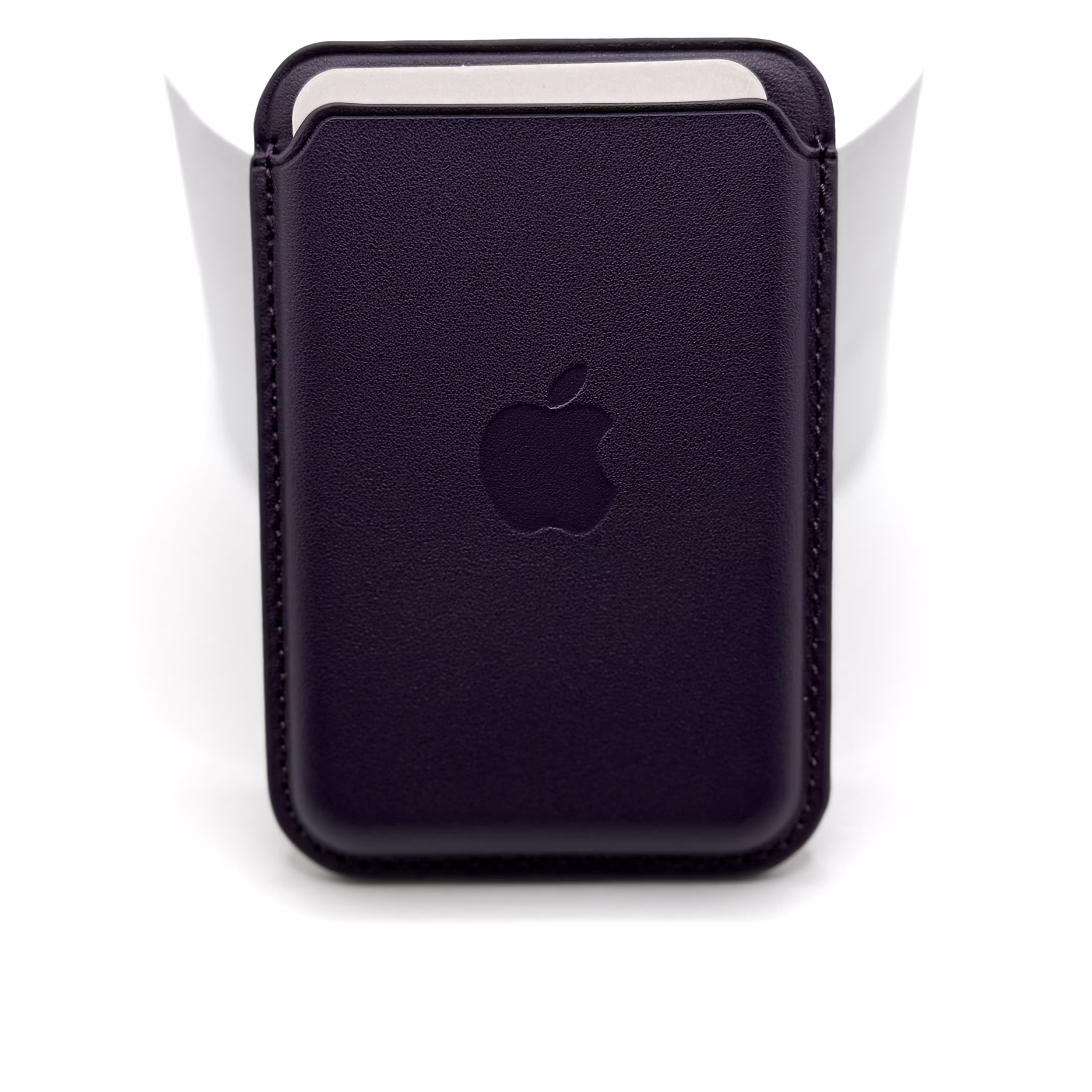 Кожен портфейл Apple - лилав