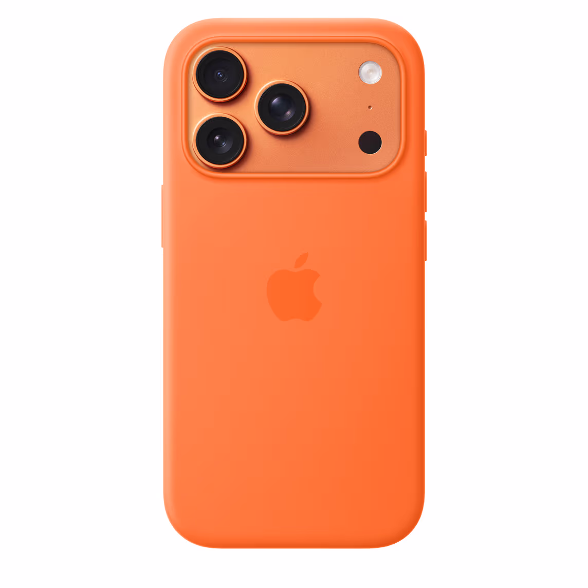 Калъф Silicone Apple - Orange